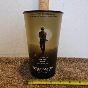 Terminator Dark Fate Movie Theater Drink Cup